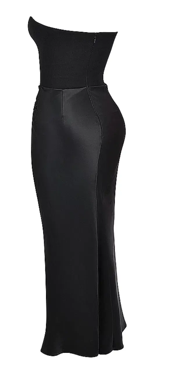 House of CB Persephone Strapless Corset Dress Black Size M / AU 10 - Image 7