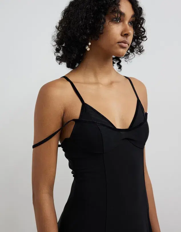 Camilla and Marc Leander Maxi Dress in Black Size 10 - Image 4