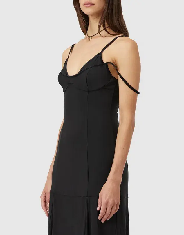 Camilla and Marc Leander Maxi Dress in Black Size 10 - Image 2