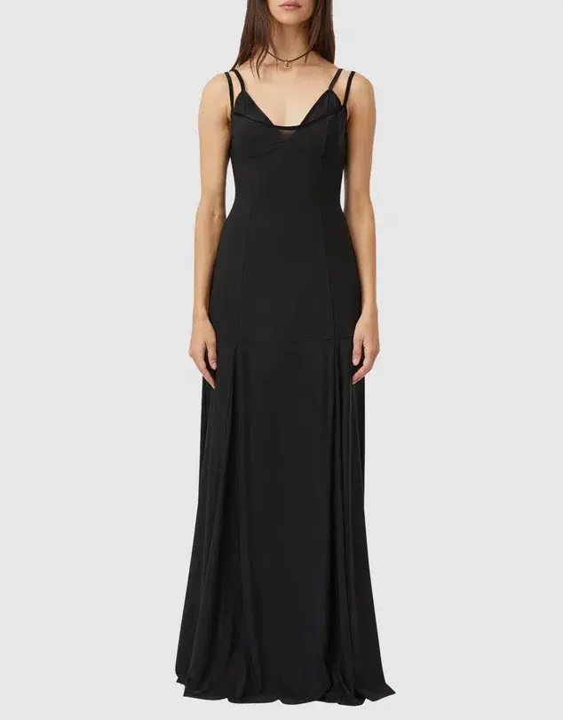 Camilla and Marc Leander Maxi Dress in Black Size 10 for rent on The Volte - main image