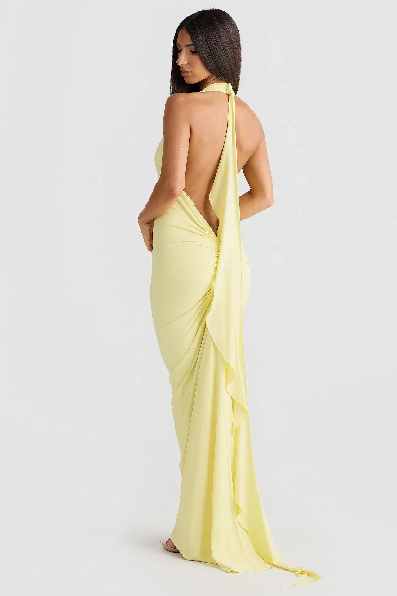 Melani the Label Arabella Dress Butter Yellow Size XS / AU 6 - Image 2