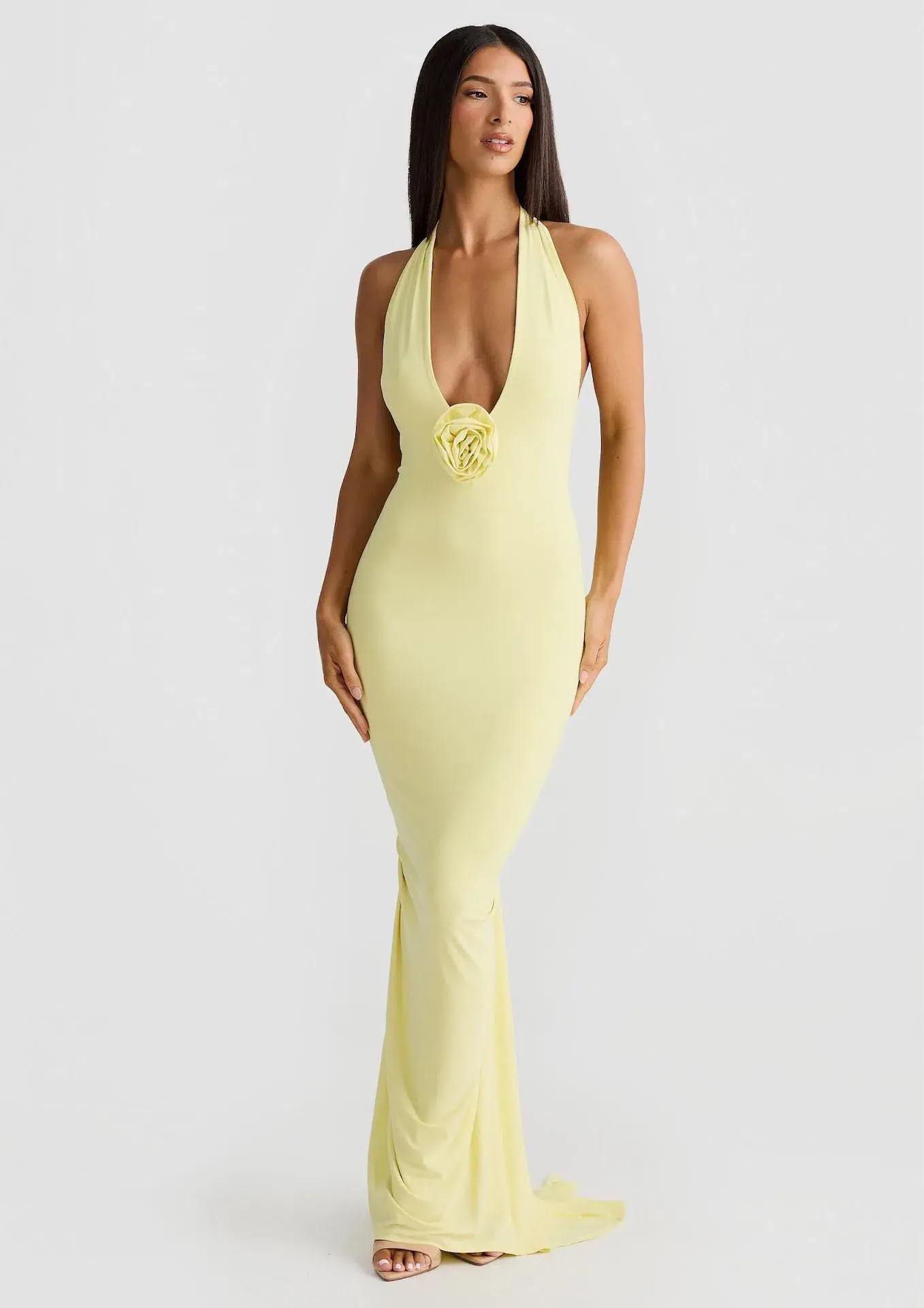 Melani the Label Arabella Dress Butter Yellow Size XS / AU 6 - Image 1