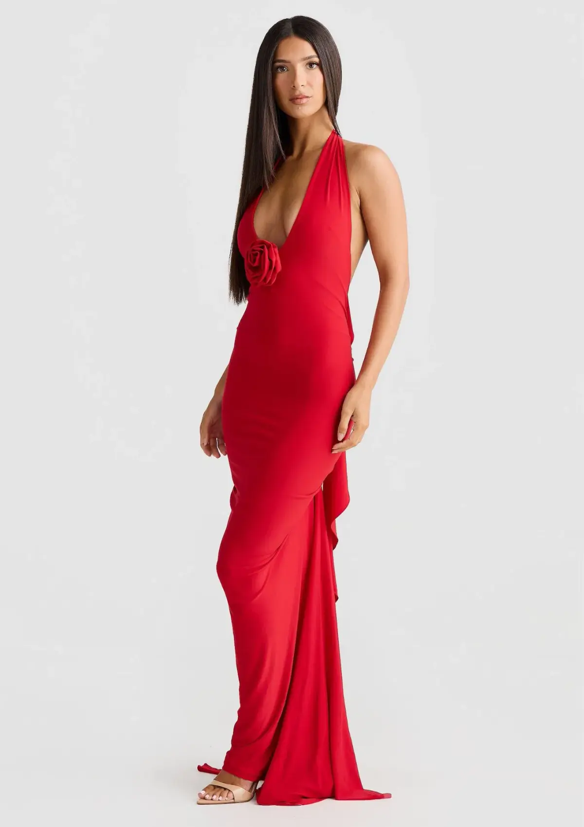 Melani the Label Arabella Dress Red Size XS / AU 6 - Image 1