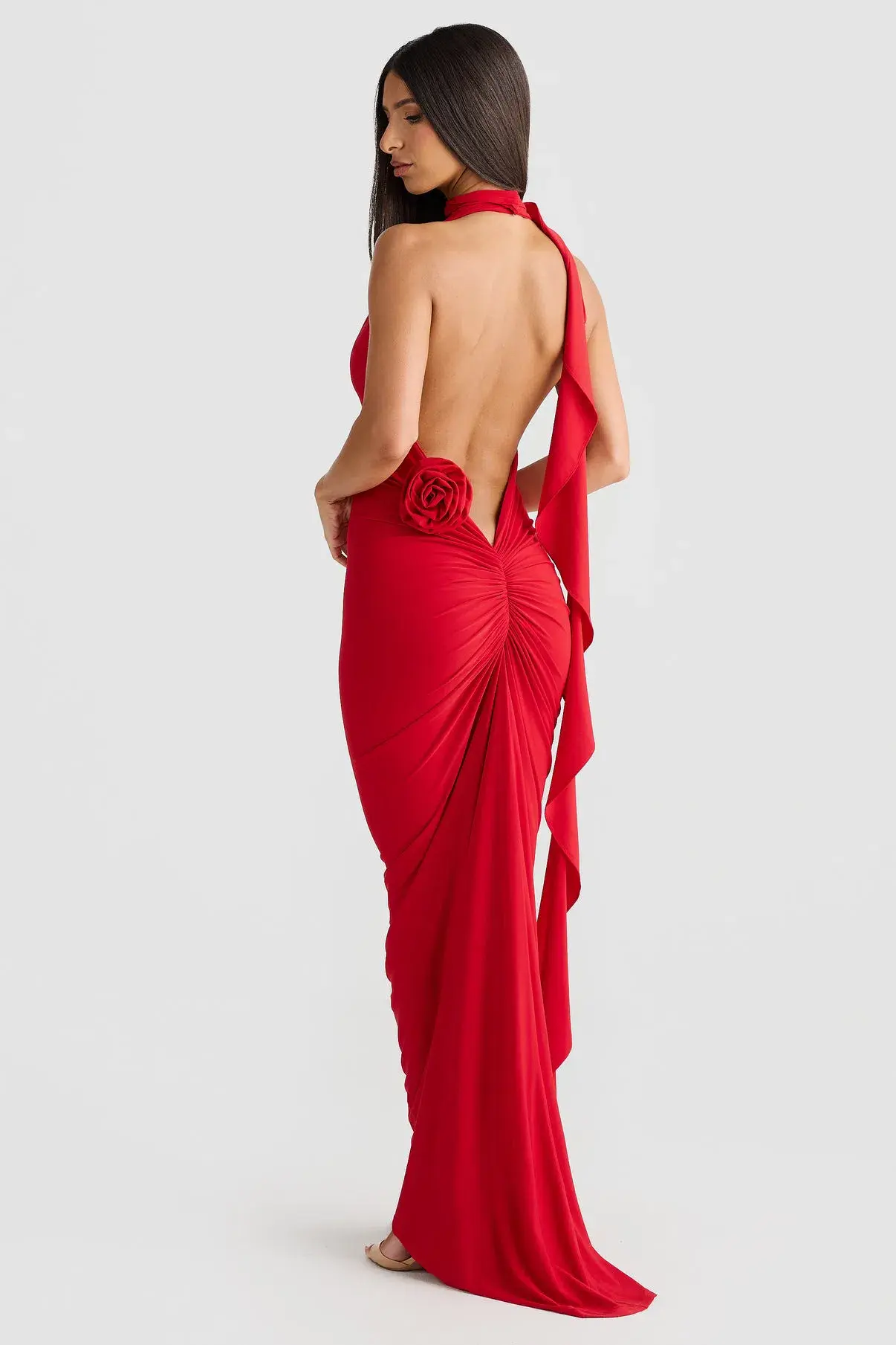 Melani the Label Arabella Dress Red Size XS / AU 6 - Image 2