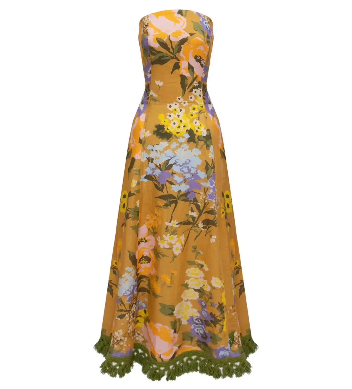 Lovaan Philippa Dress in Floral Print Size AU 8 - Image 3
