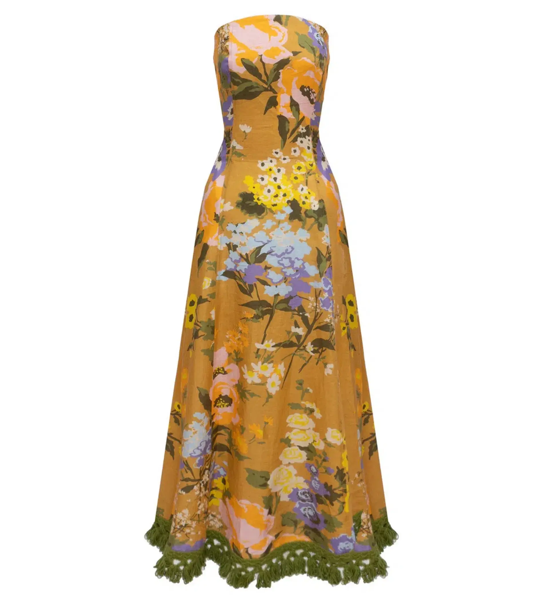 Lovaan Philippa Dress in Floral Print Size AU 8 - Image 3