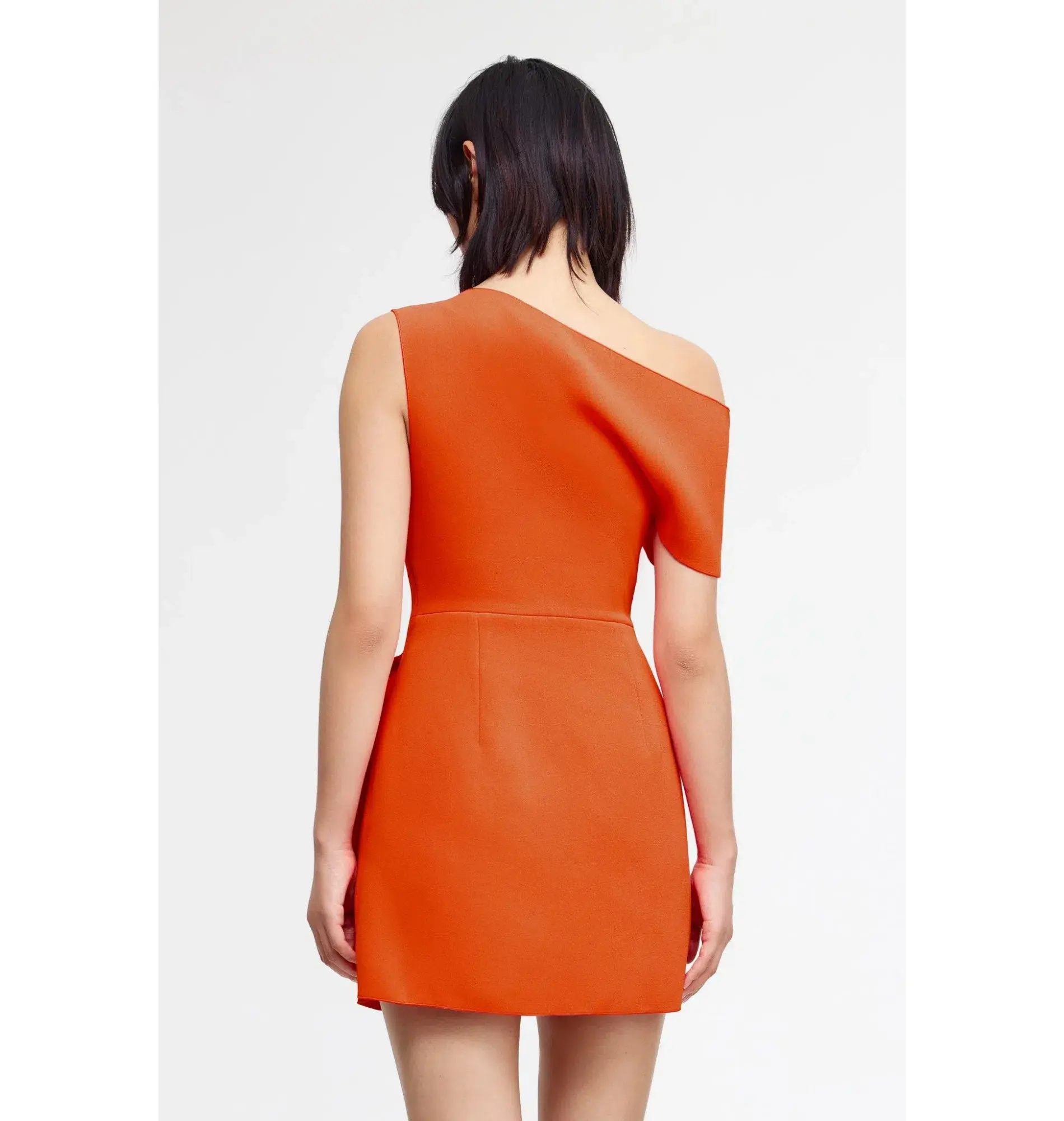 Acler Eddington Mini Dress Orange Size AU 10 - Image 2
