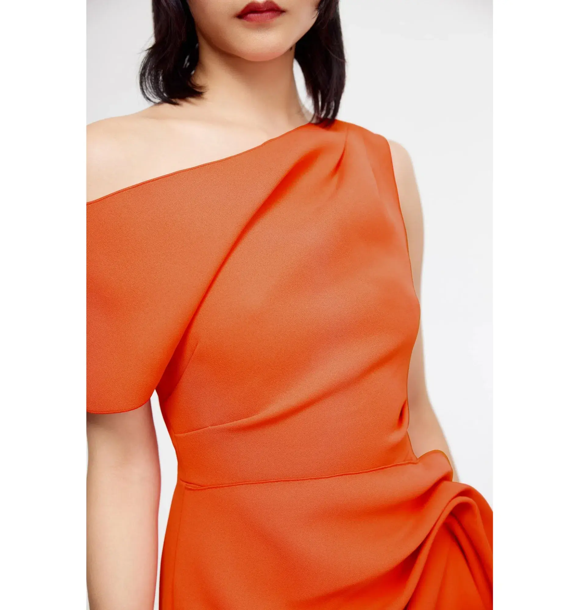 Acler Eddington Mini Dress Orange Size AU 10 - Image 3
