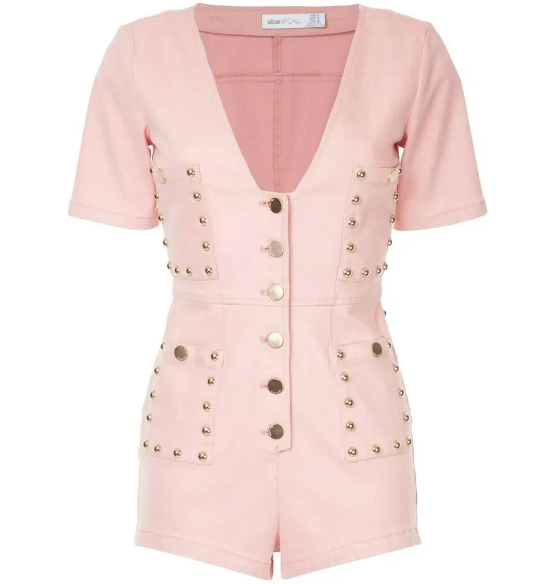 Alice Mccall All Day All Night Playsuit Pink Size US 2 / AU 6   for rent on The Volte - main image