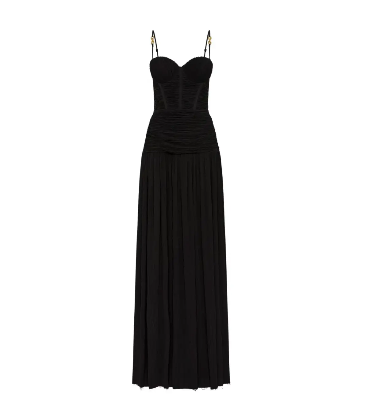 Manning Cartell Double Time Pleat  Dress Black Size AU 10  - Image 6