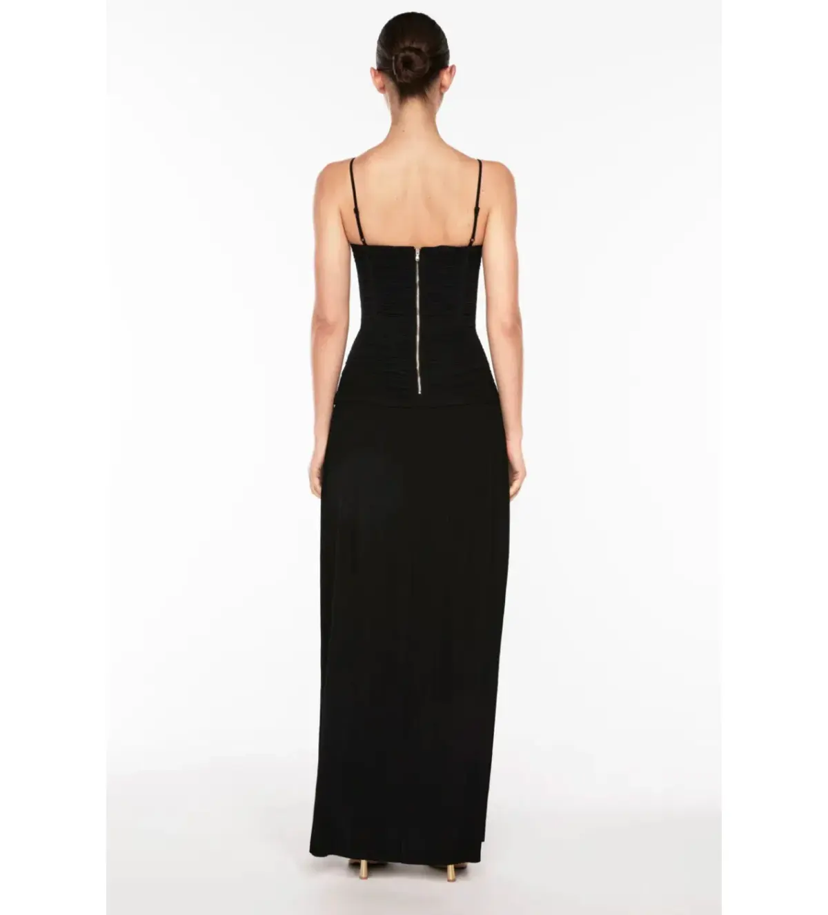 Manning Cartell Double Time Pleat  Dress Black Size AU 10  - Image 4