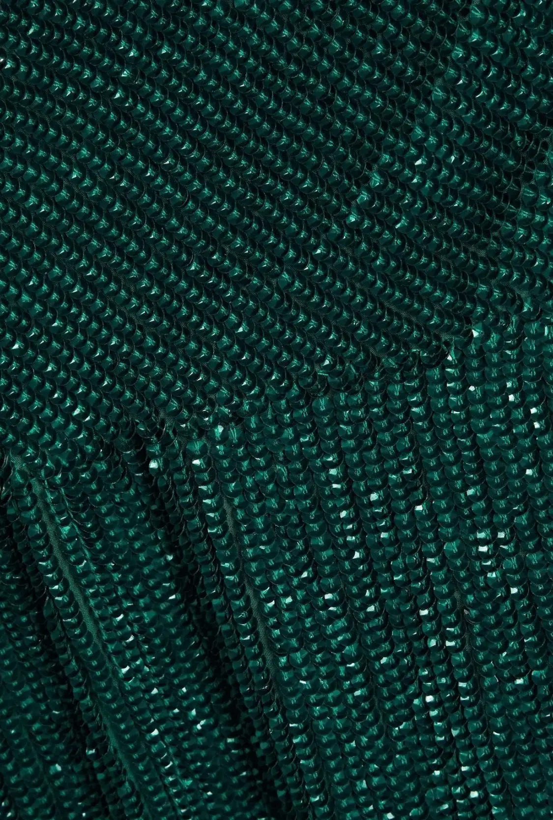 Retrofete Katya Dress Emerald Green Sequin Size AU 8  - Image 7