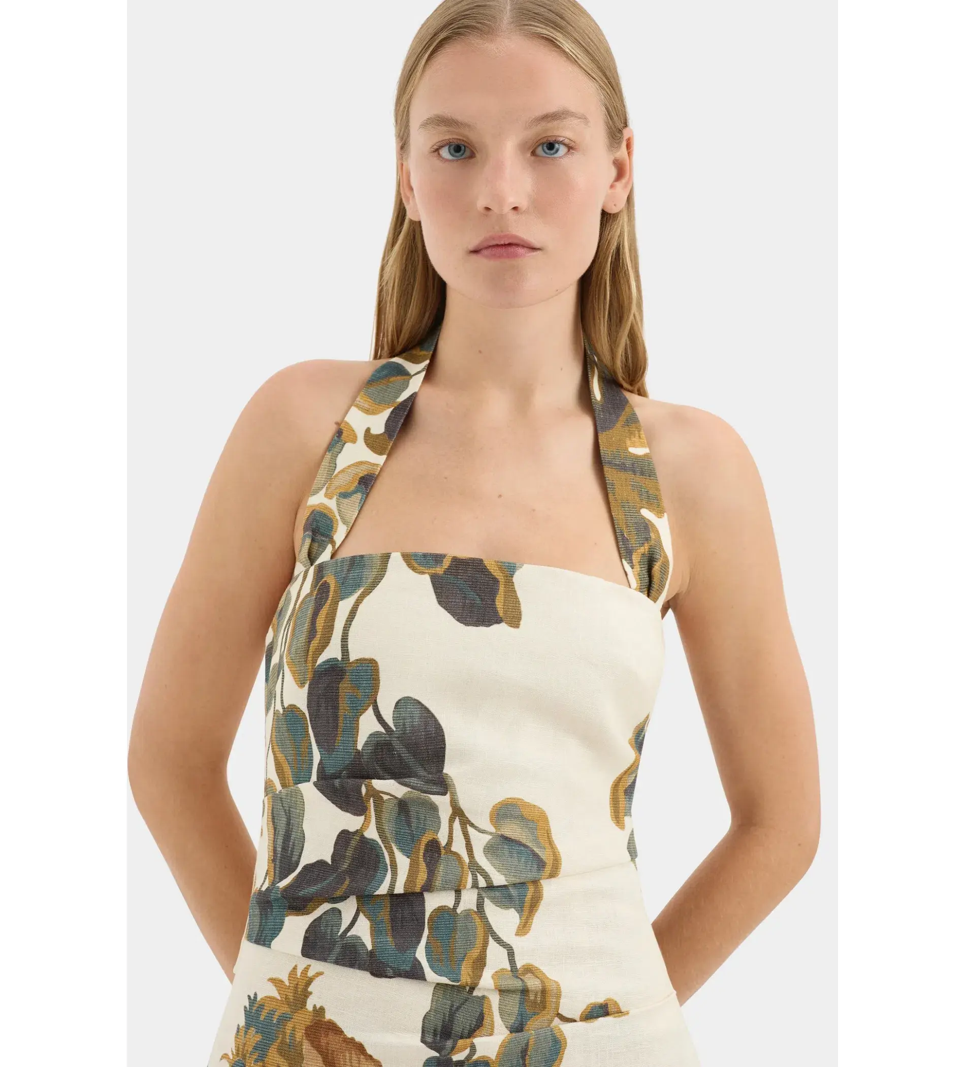Sir the Label Evalita Twist Mini Dress in Pine Valley Size AU 10  - Image 2