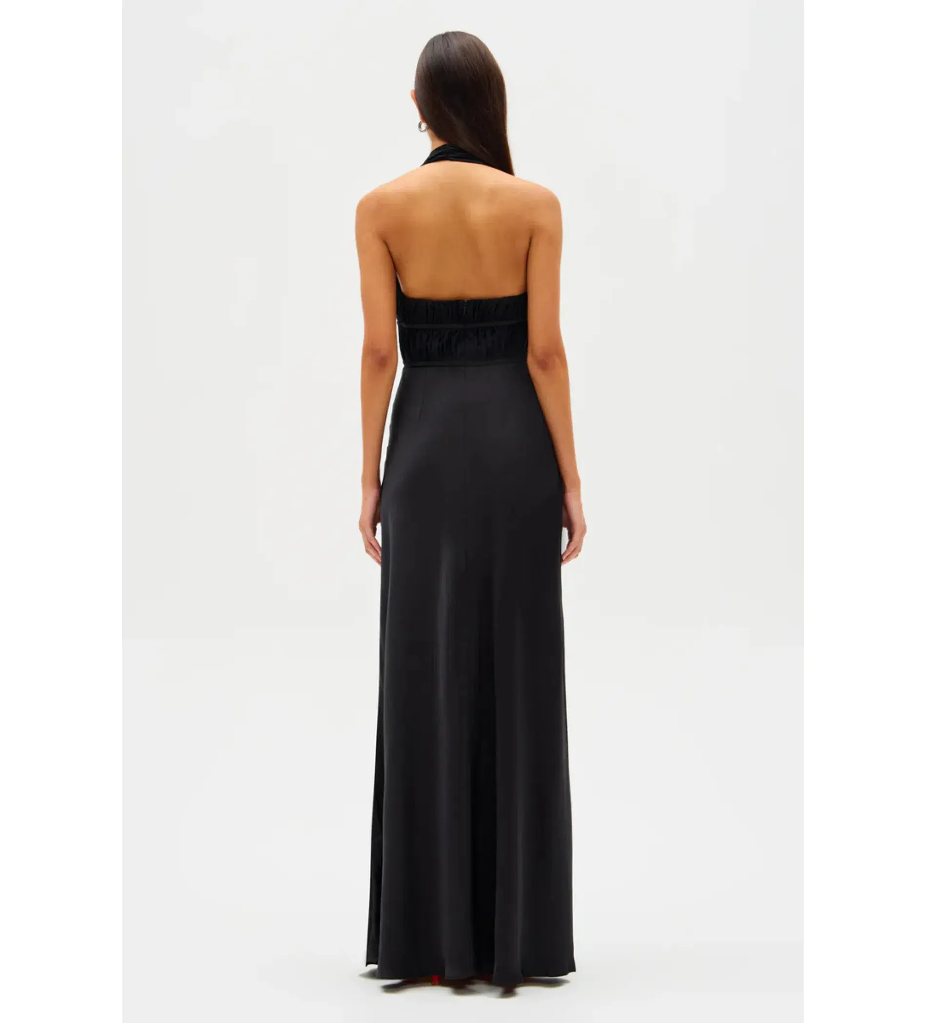 Misha Celine Maxi Dress Black Size 10/M - Image 4