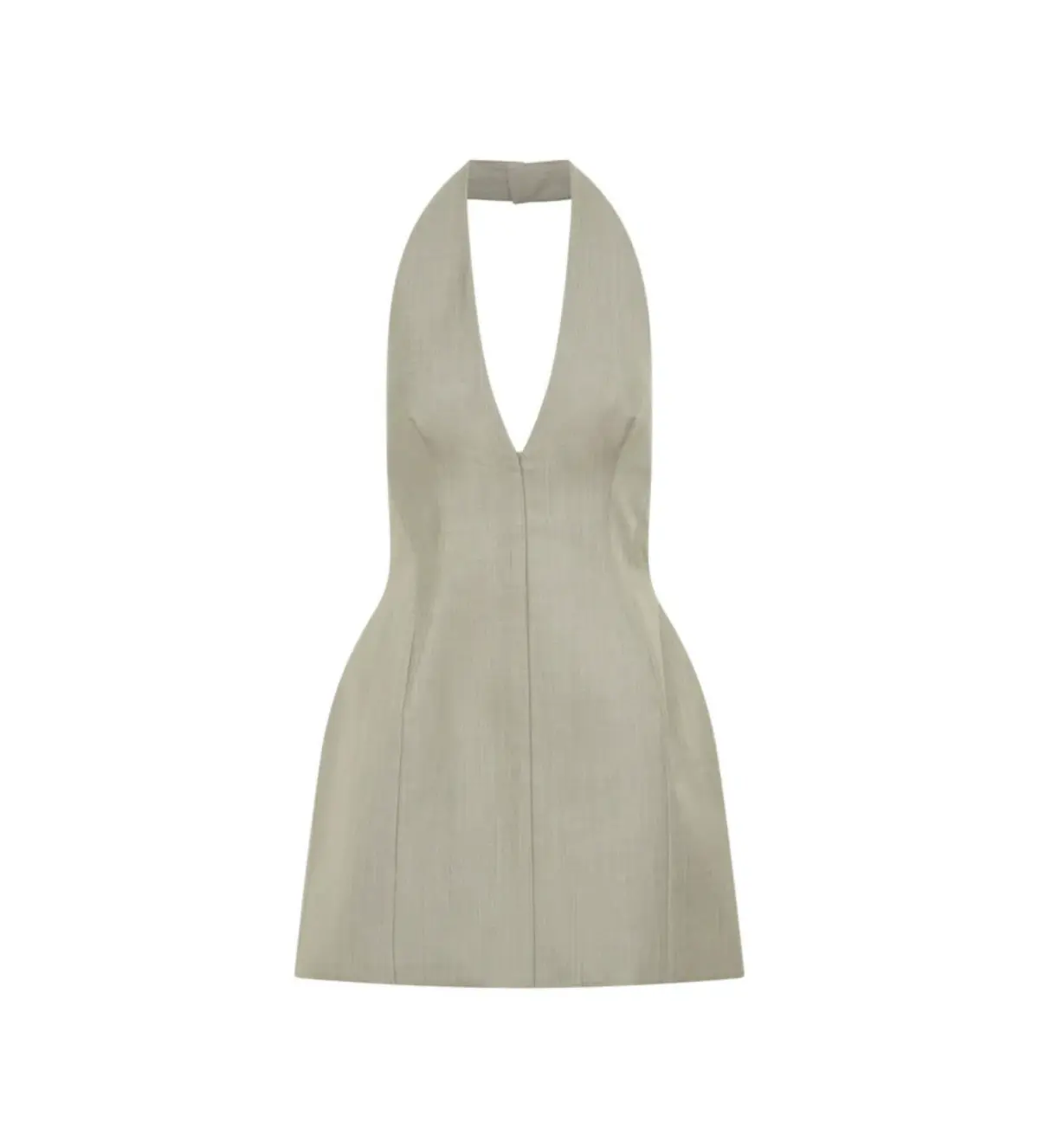 Camilla and Marc Pompidou Halter Neck Mini Dress in Green Size AU 8 - Image 4