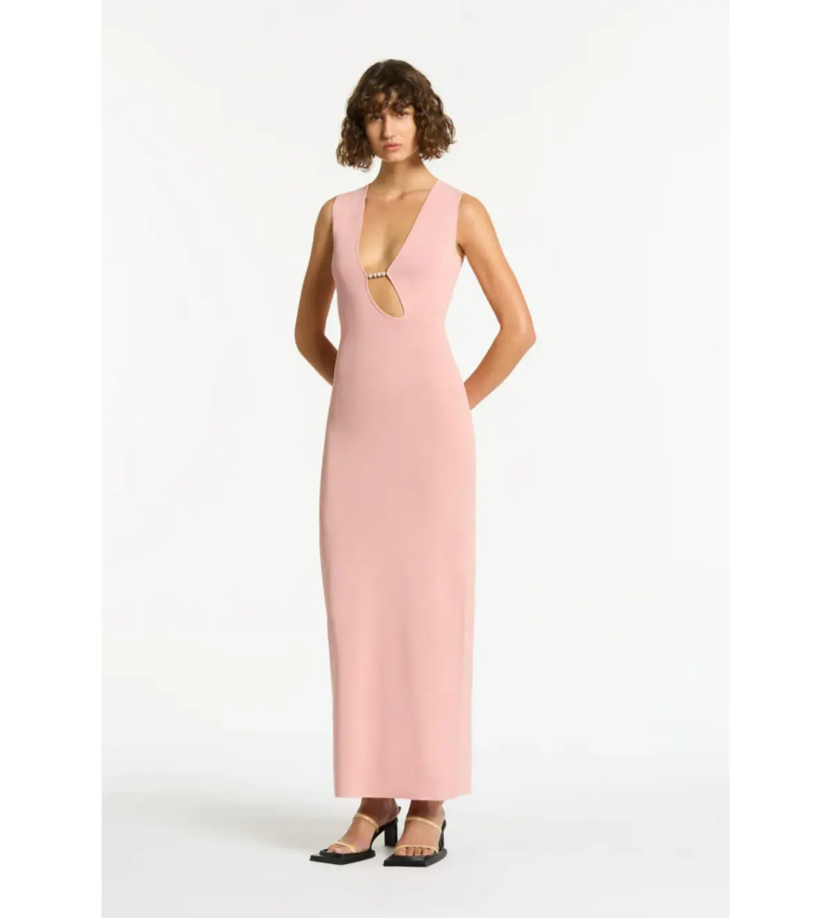 Sir the Label Kinetic Beaded Maxi Dress Pink Size 0 / AU 6 - Image 6