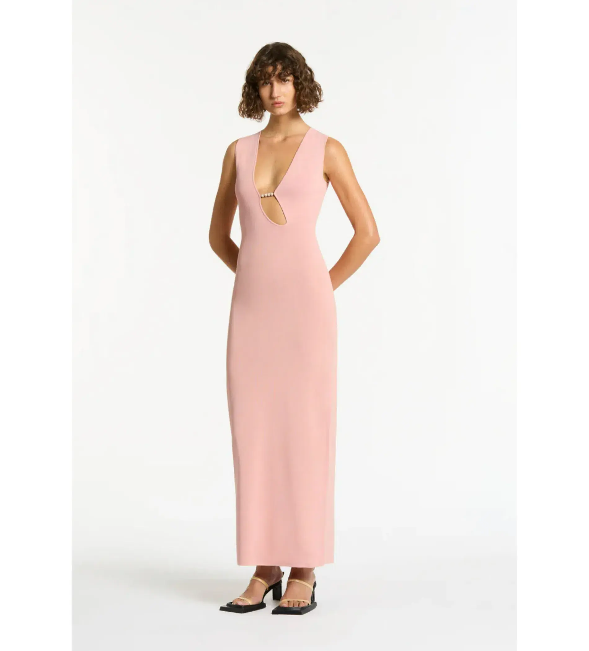 Sir the Label Kinetic Beaded Maxi Dress Pink Size 0 / AU 6 - Image 6