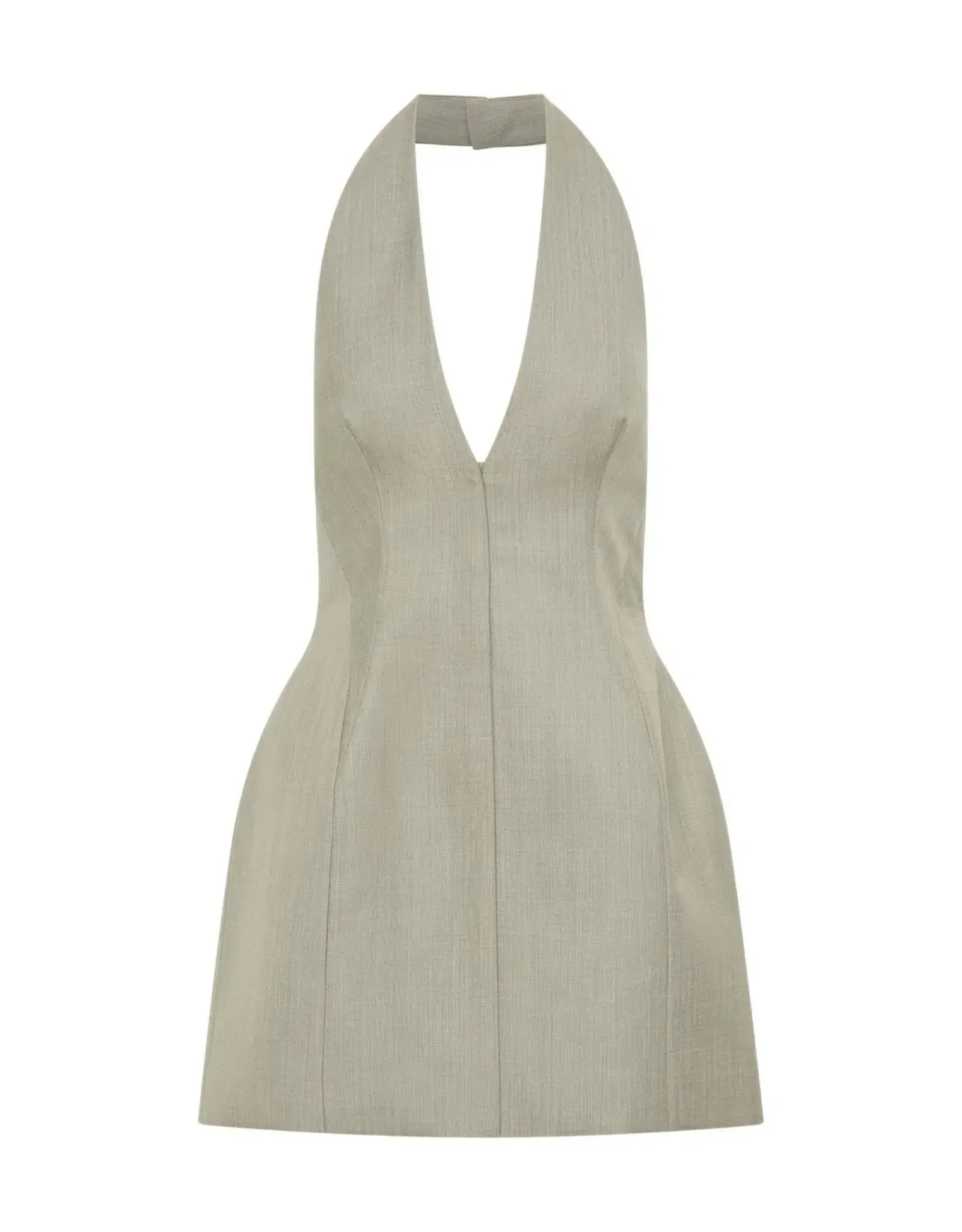 Camilla and Marc Pompidou Mini Dress Olive Marle Size 6 - Image 7