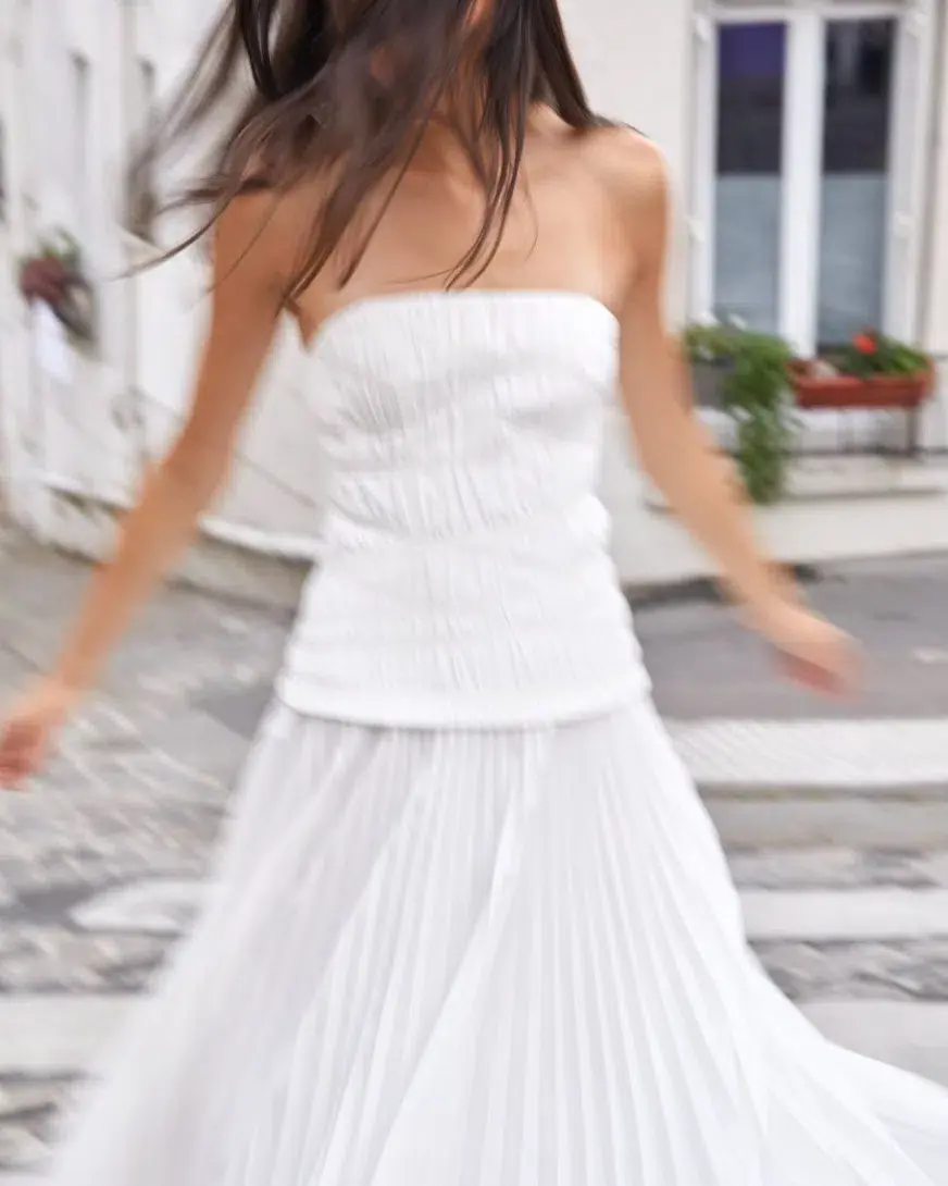 Acler Bristol Midi Dress in Ivory White Size S / AU 8 - Image 5