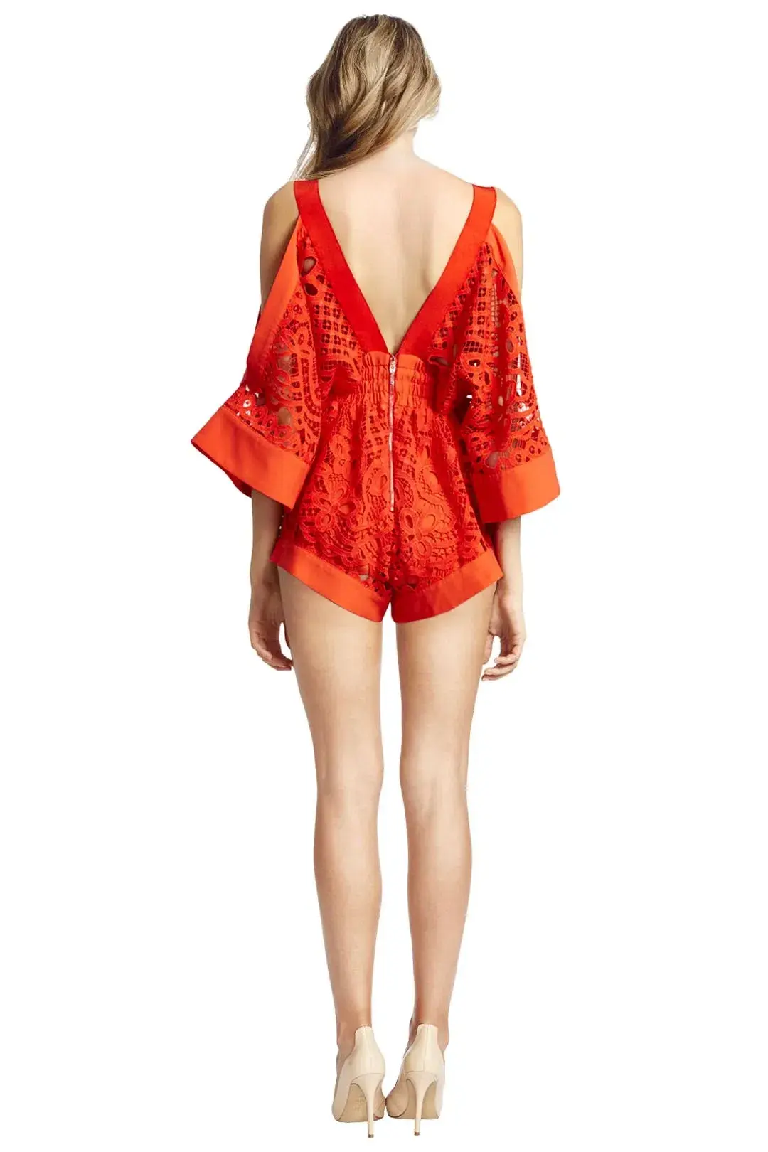Alice McCall Keep Me There Playsuit Red Size 10 - Image 2
