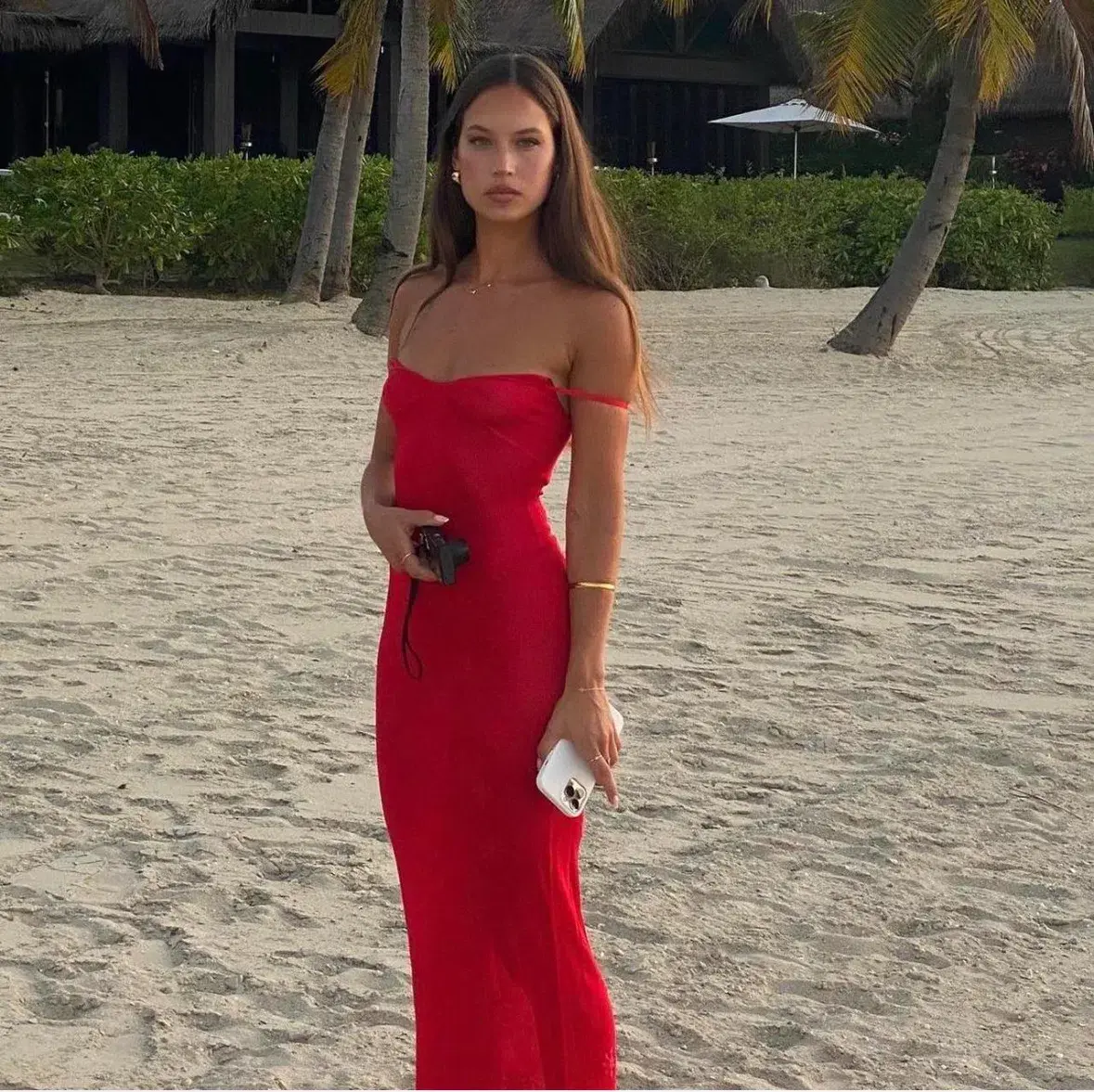 Asta Resort Delilah Maxi Dress Rossa Size 8 - Image 2