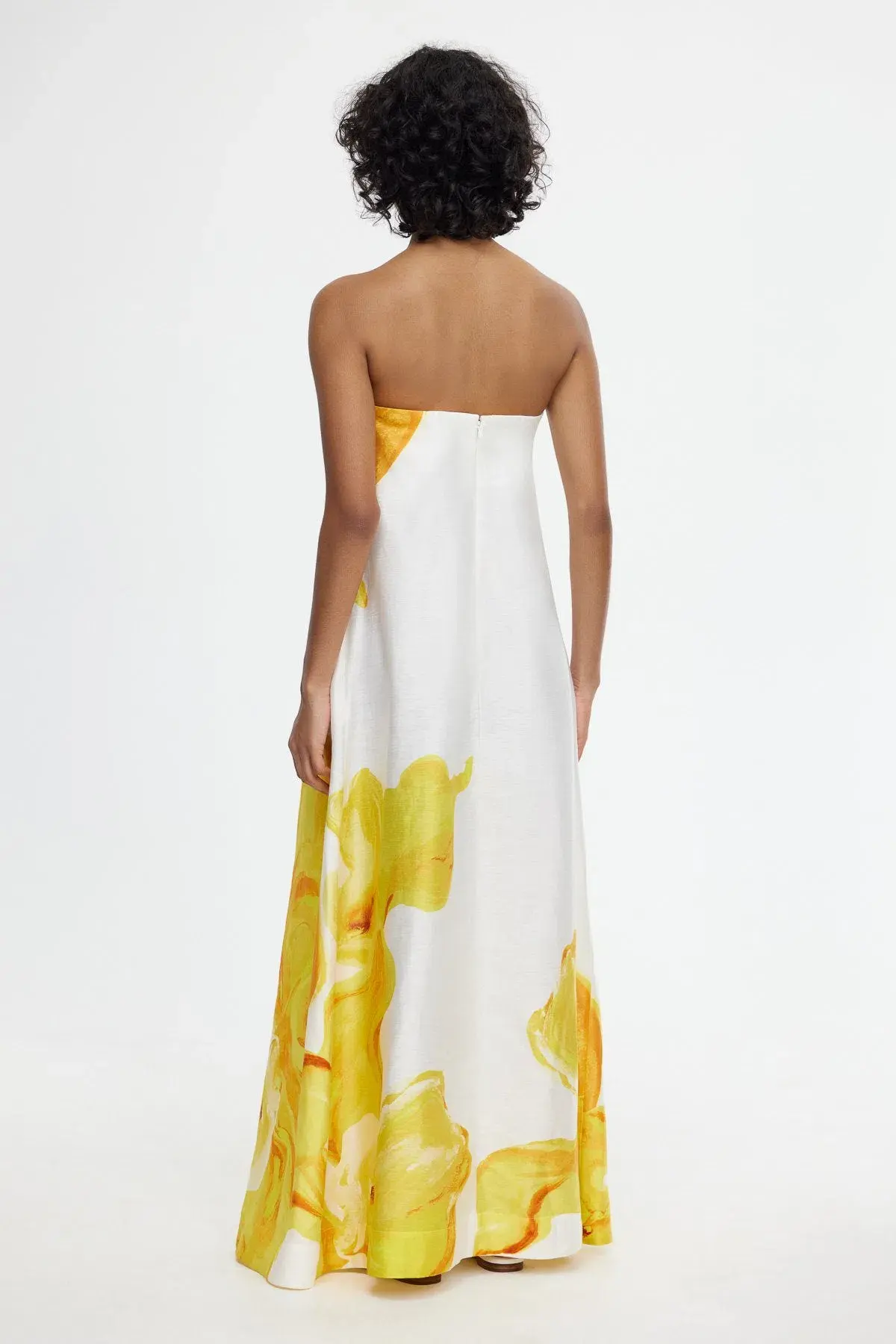 Acler Hopton Dress Ivory Calla Lily Size 10 - Image 3