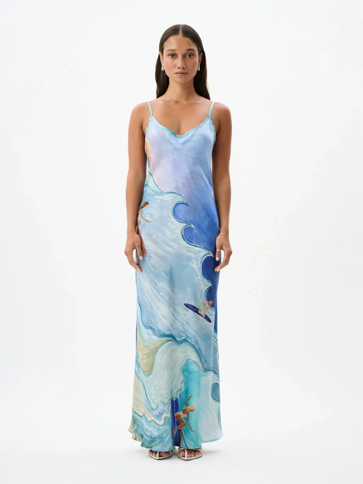 Roame Wessex Slip Dress in Apres Surf Size 12 - Image 1