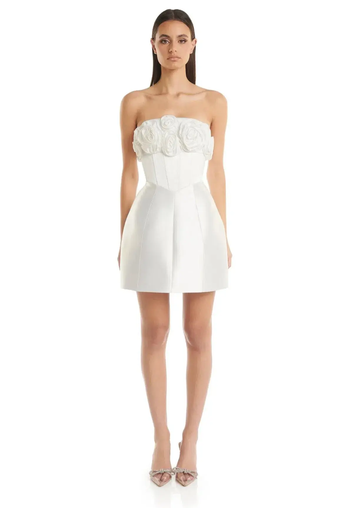 Eliya the Label Tehanni Dress in White Size S/Au 8  - Image 1