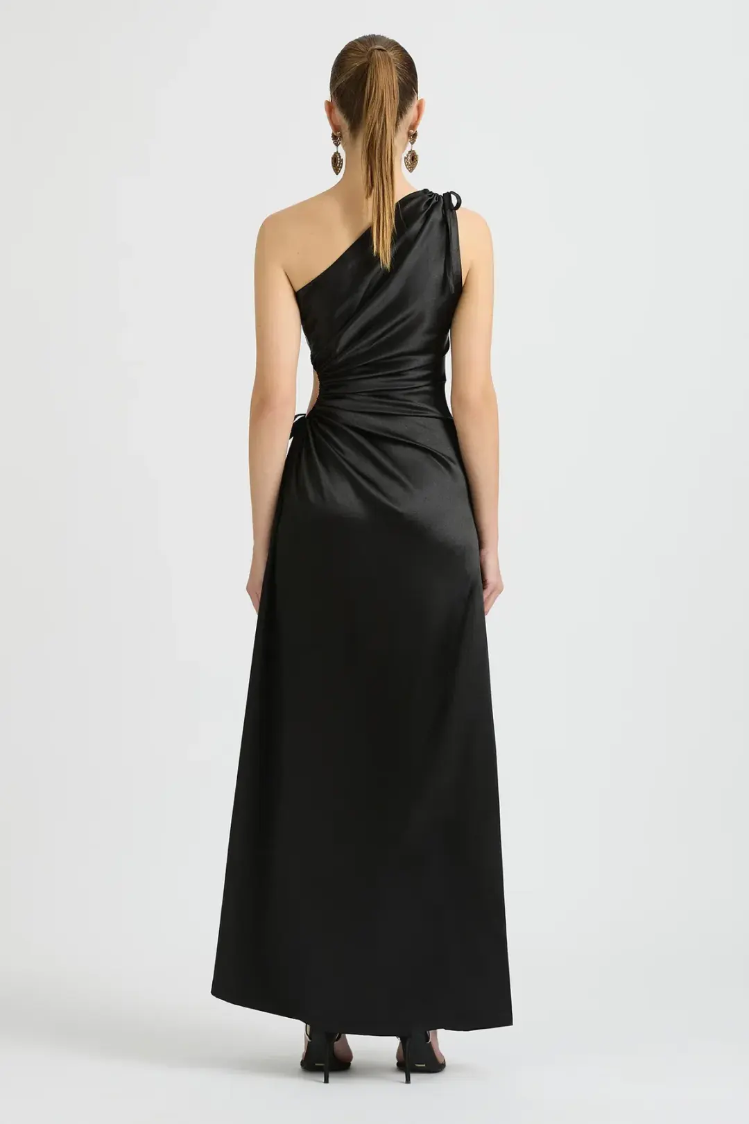 SONYA MODA NOUR MAXI DRESS in Black SIZE 12  for rent on The Volte - main image