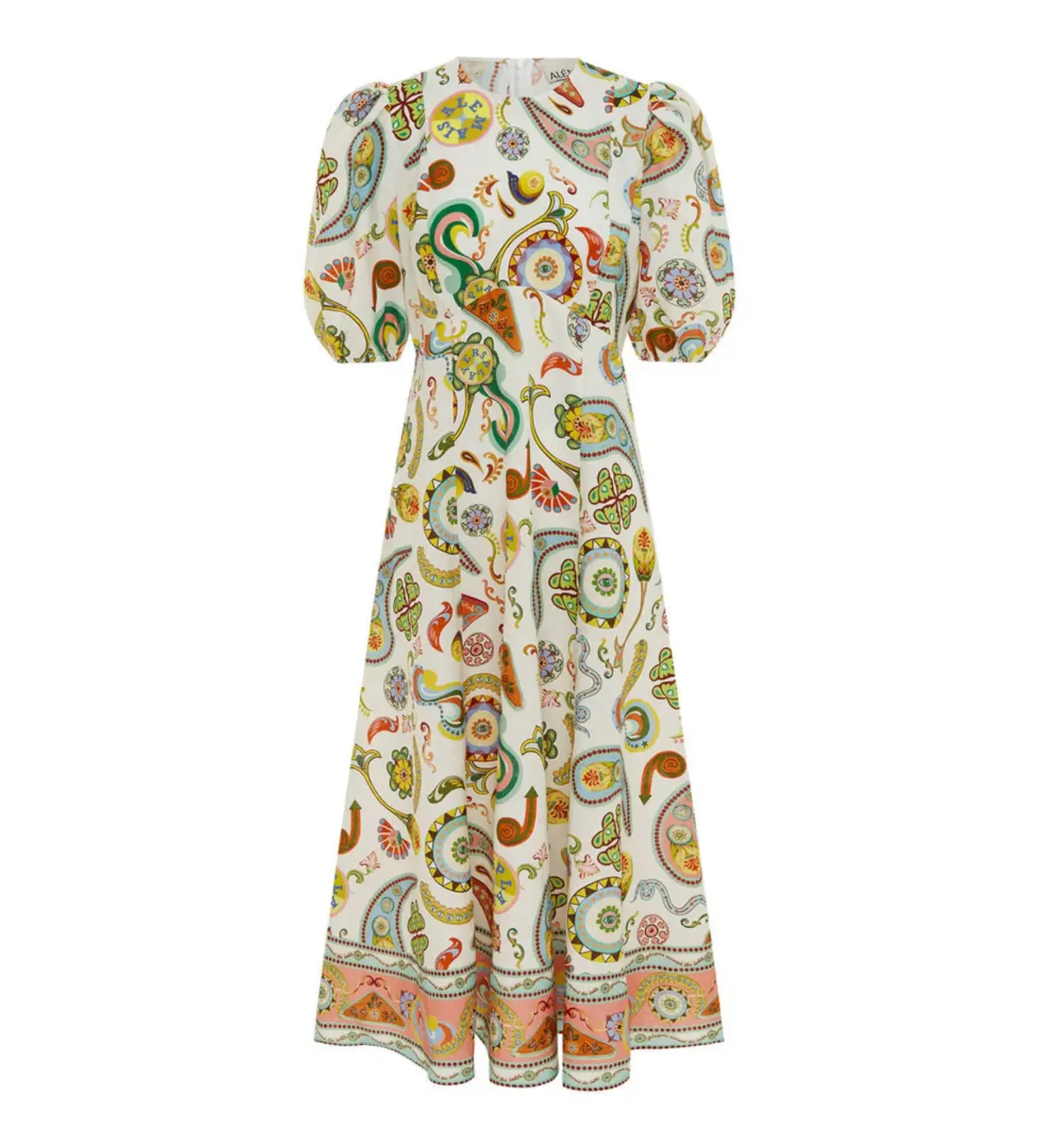 Alemais Arcade Midi Dress Print Size 10 - Image 2