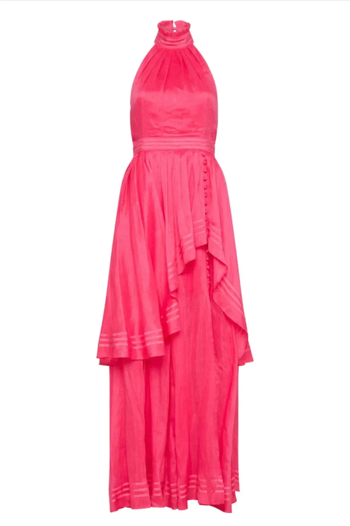 Aje Sienna Maxi Dress Pink Size 6 - Image 3