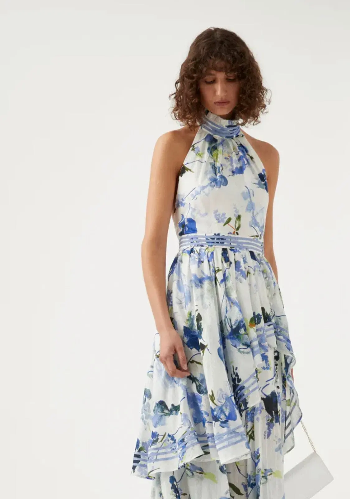 Aje Sienna Maxi Dress Lavenders of Provence Size 10 - Image 2