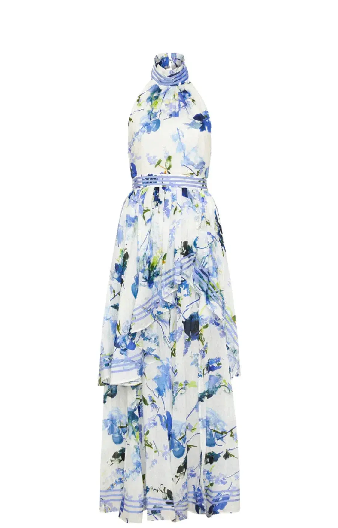 Aje Sienna Maxi Dress Lavenders of Provence Size 10 - Image 3
