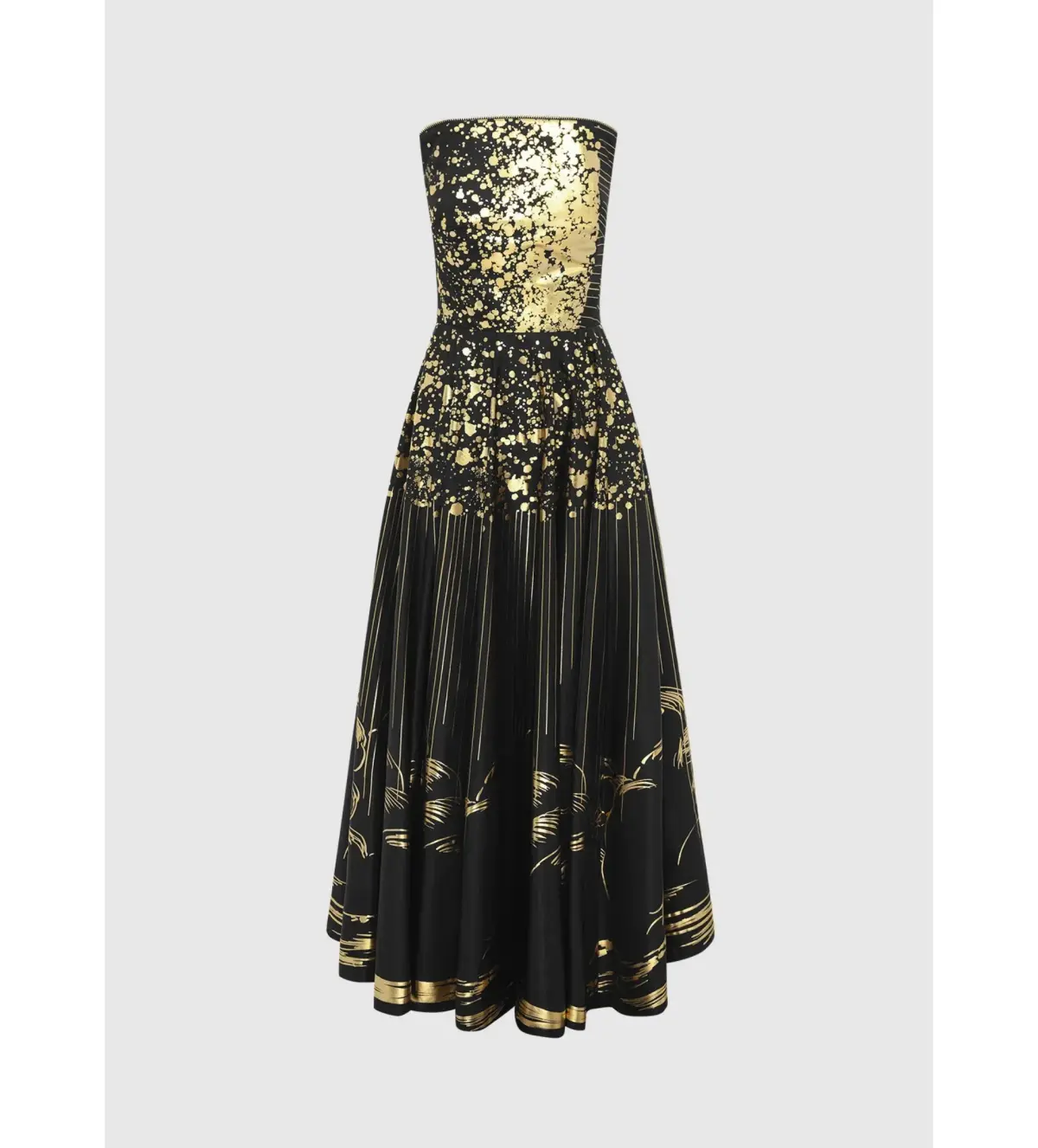 Leo Lin Angelica Bustier Maxi Dress Moonlight Print Size AU 10 - Image 1