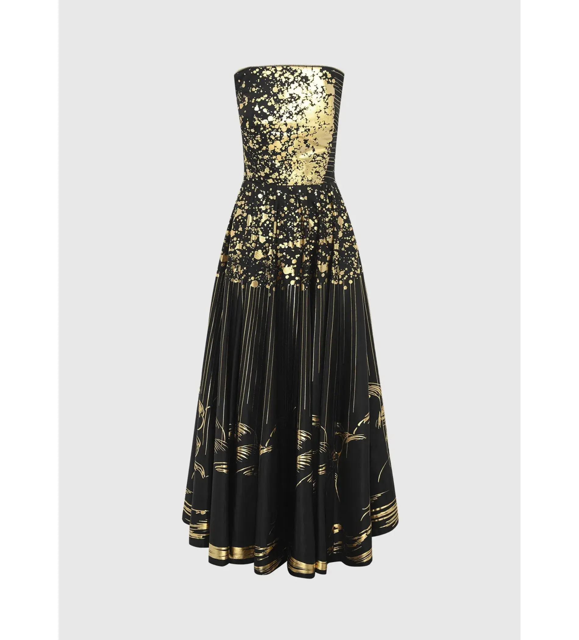 Leo Lin Angelica Bustier Maxi Dress Moonlight Print Size AU 10 - Image 1