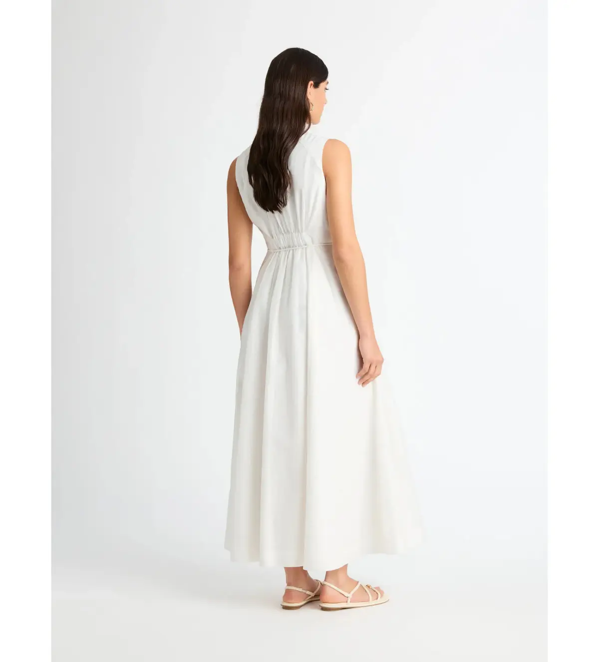 Sheike Rose Garden Maxi Dress White Size AU 10 - Image 3
