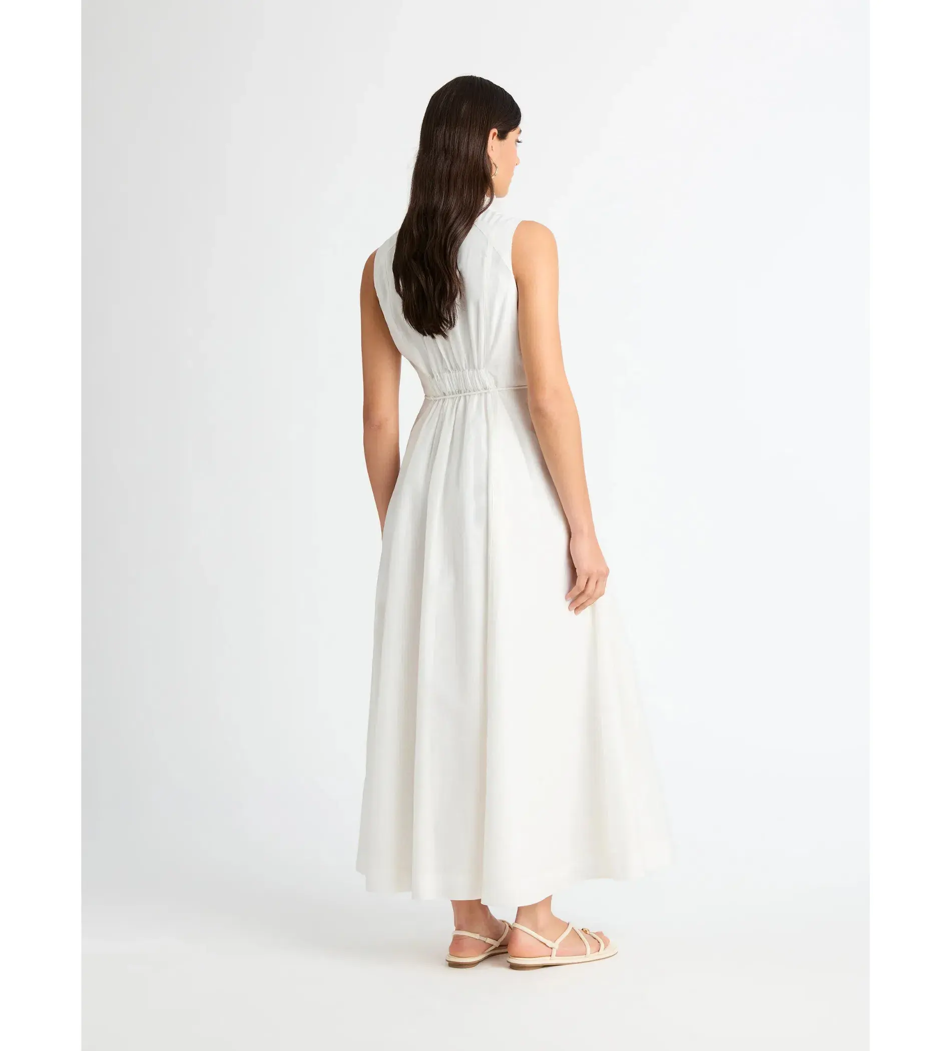 Sheike Rose Garden Maxi Dress White Size AU 10 - Image 3