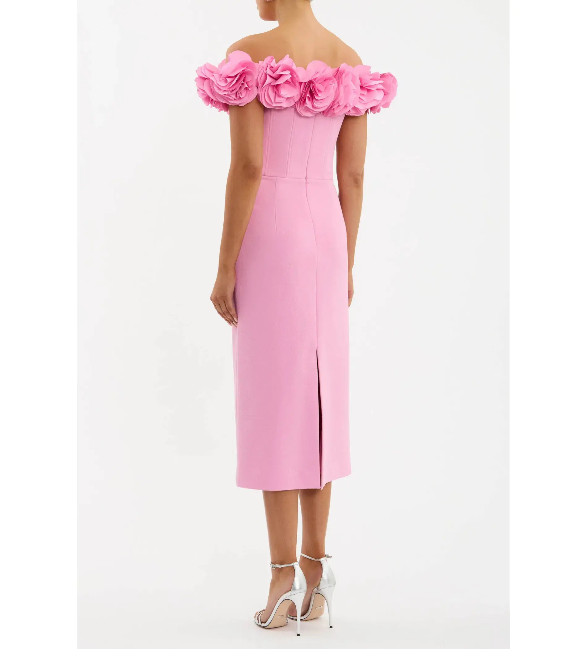 Rebecca Vallance Odetta Mini Dress in Pink Size AU 12 - Image 4