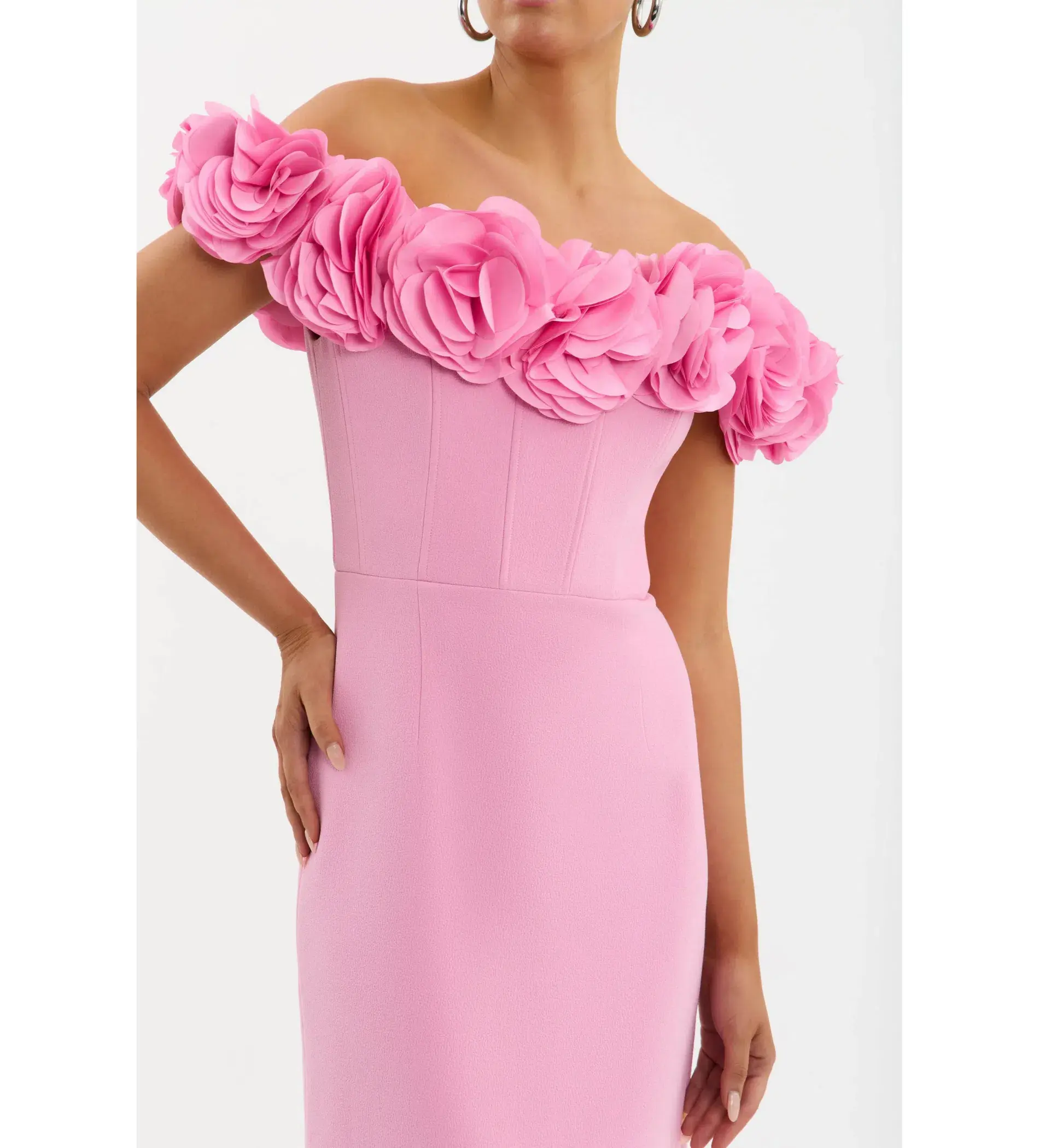 Rebecca Vallance Odetta Mini Dress in Pink Size AU 12 - Image 2