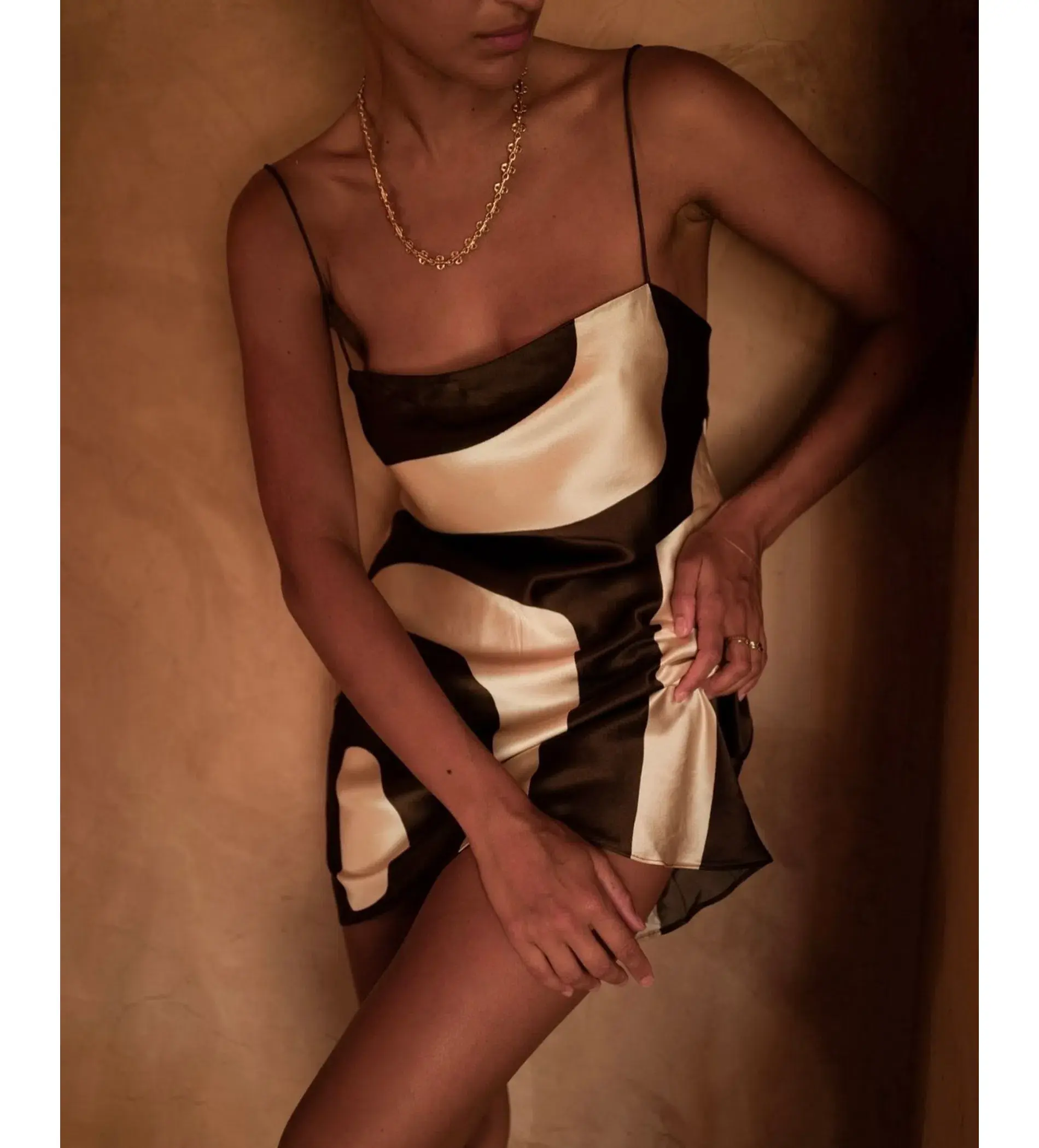 Sir the Label Freddie Slip Dress in Poster Print Size 2 / AU 10  - Image 4
