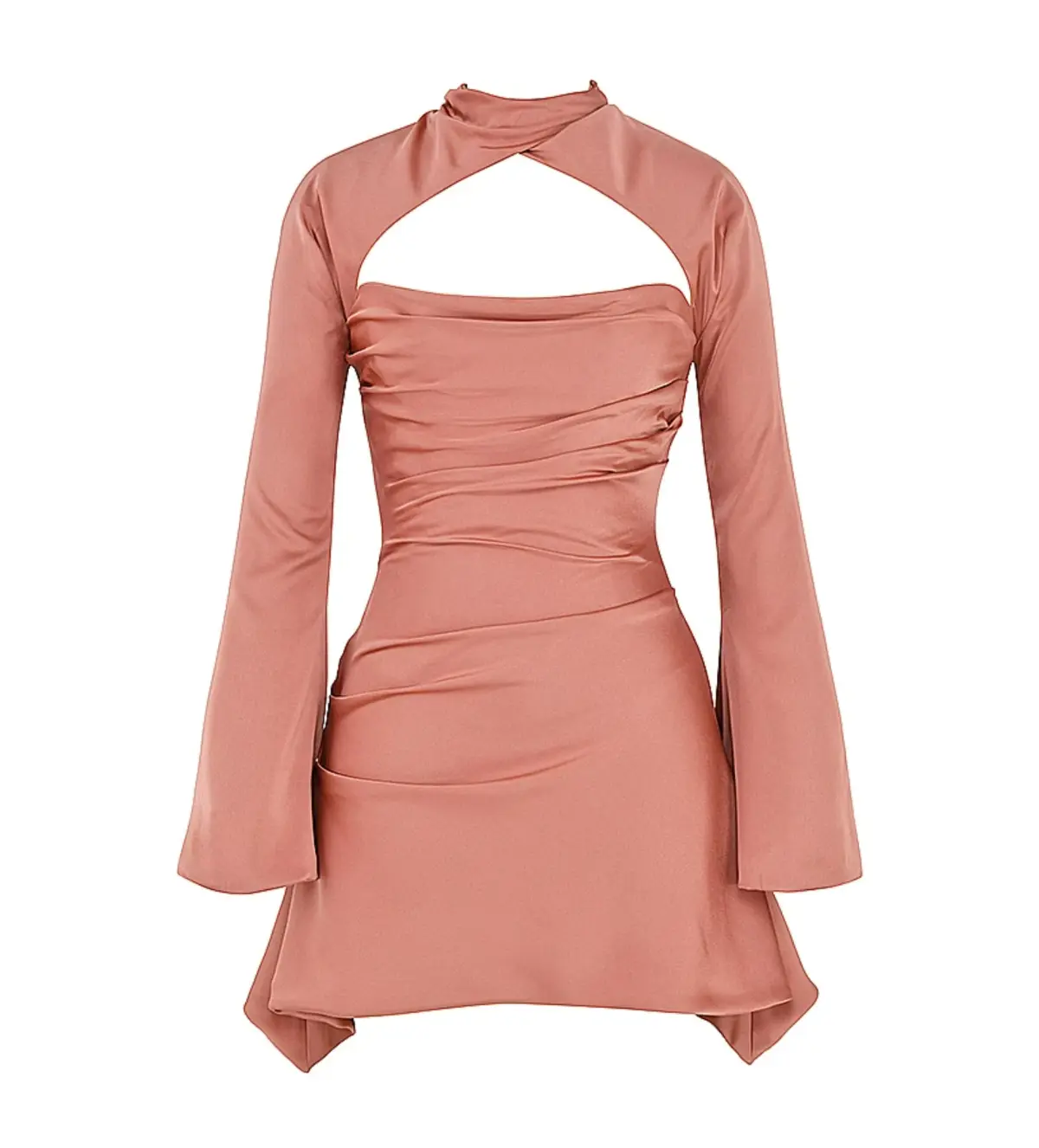 House of CB Toira Dress Rose Size XS / AU 6 - Image 4