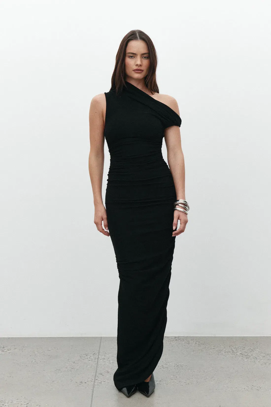 Bayse Azora Maxi Dress Black Size S / AU 8 - Image 1