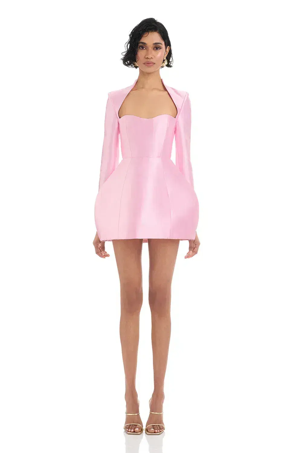 Eliya The Label Kate Mini Dress Pink Size M / AU 10 - Image 2
