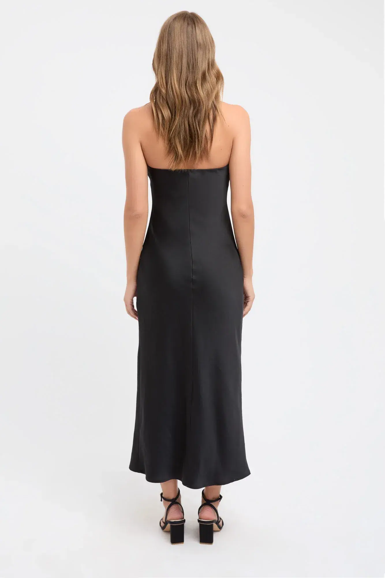 Kookai Belle Strapless Slip Dress Black Size 36 / AU 8 - Image 2