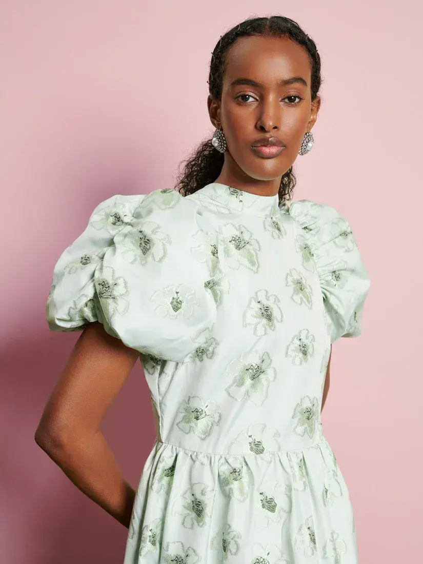 Sister Jane Dream Willow Floral Maxi Dress Sage Green Size S / AU 8 - Image 4
