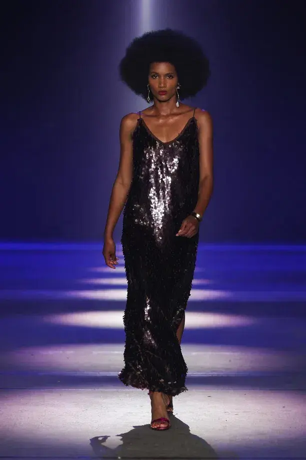 Alemais Geanie Sequin Gown Chocolate Brown Size 8 AU - Image 13