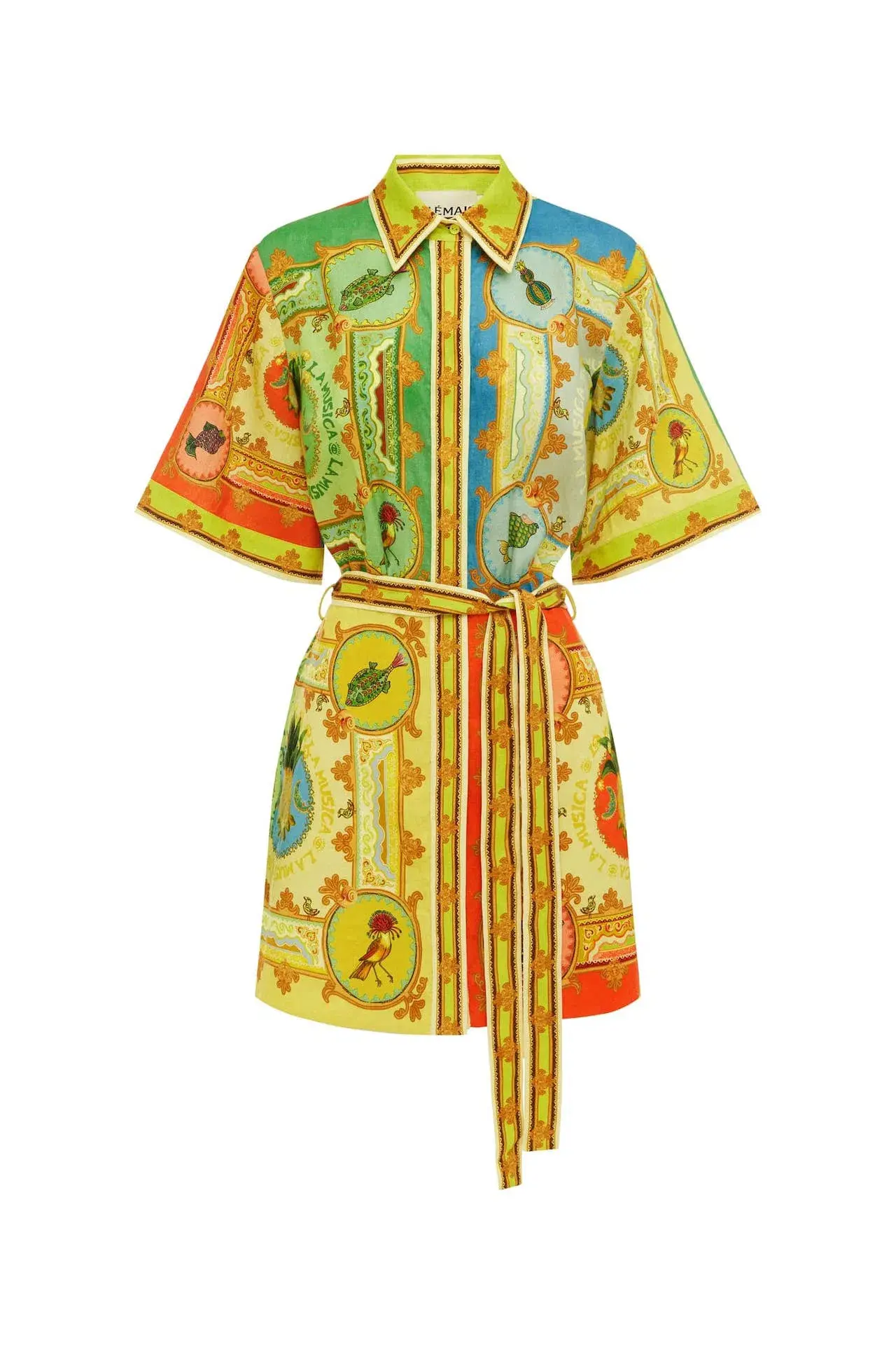 Alemais La Musica Mini Dress Multi Size 12 - Image 4