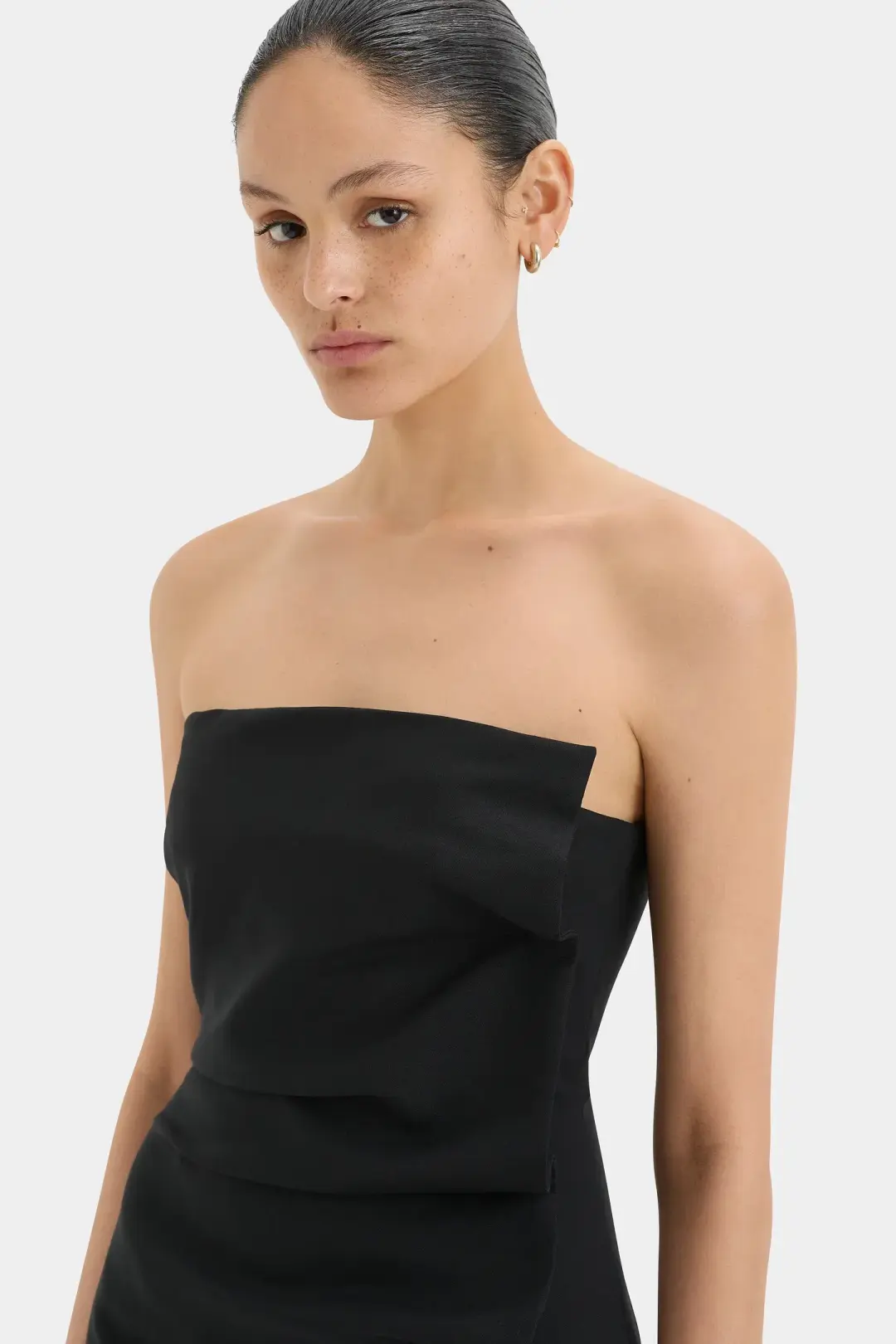 Sir the Label Leonardo Mini Dress Black Size 2 / AU 10 for rent on The Volte - main image