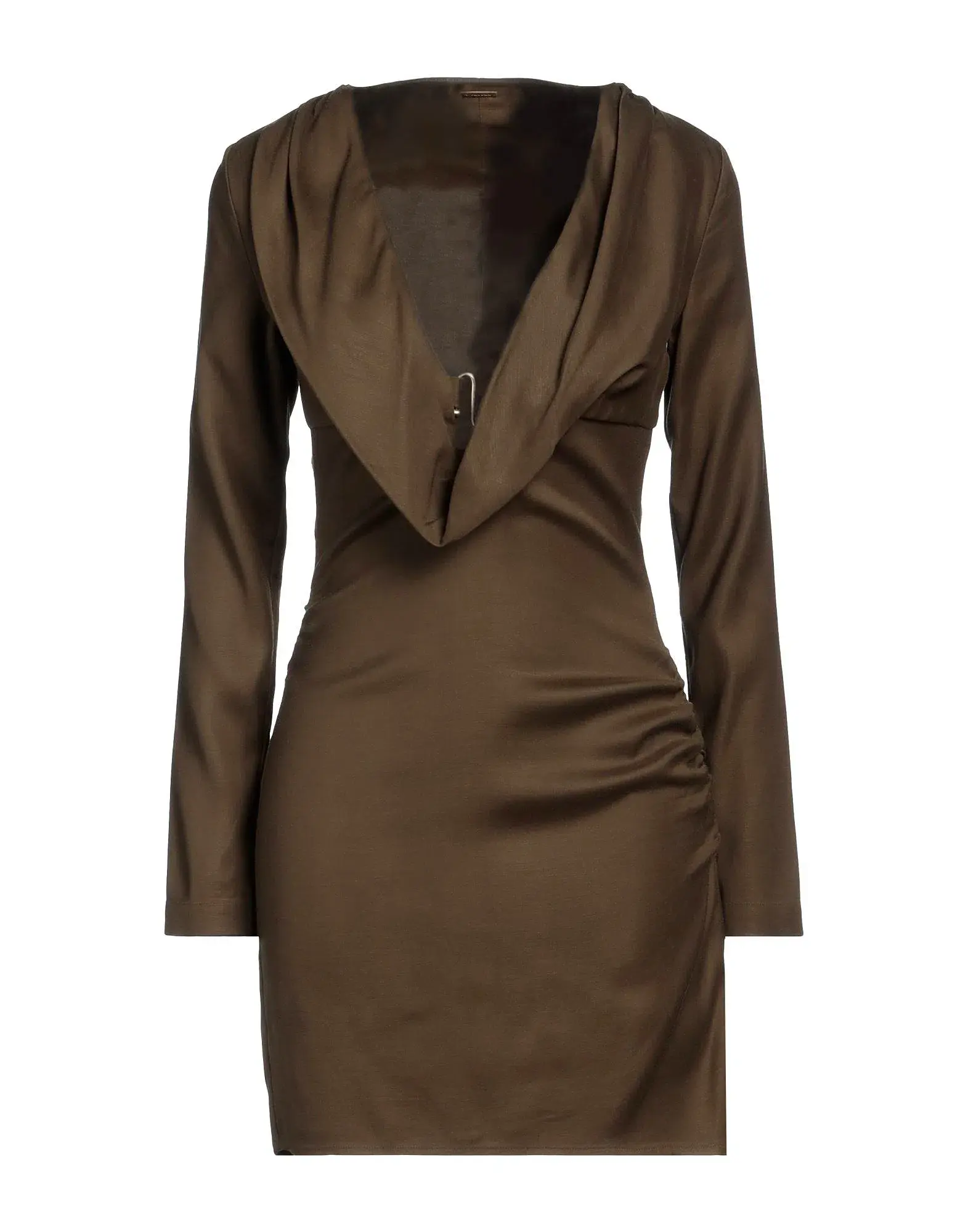Cult Gaia Miley Long Sleeve Mini Dress Advieh Green Size AU 8 - Image 4