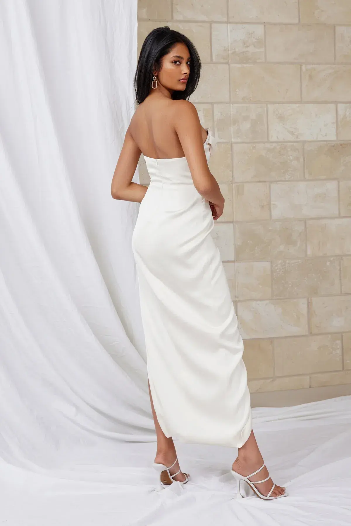 Lexi Juliana Dress White Size 6  - Image 3